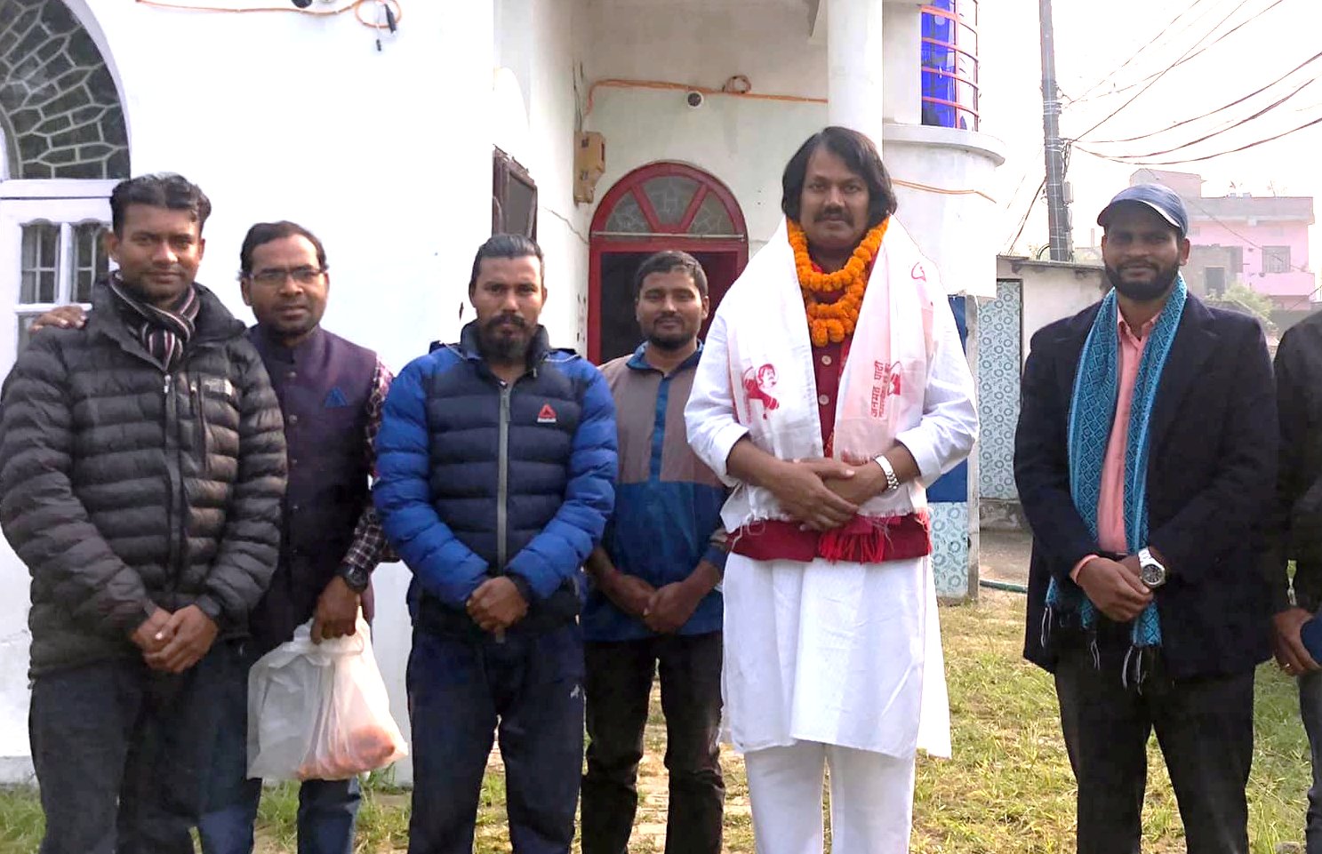 डा. सीके राउत ‘जनमत माटो यात्रा’का लागि लुम्बिनी प्रस्थान