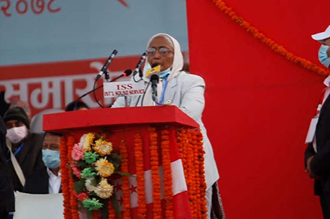 कुनै पनि पदमा उम्मेदवारी नदिने कांग्रेस कोषाध्यक्ष सीतादेवी यादवको घोषणा