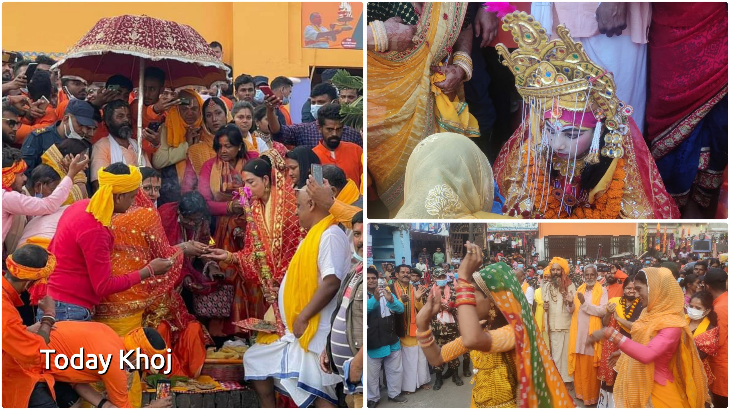 सीता-राम विवाह पञ्चमी : गंगासागर पोखरीमा मनाइयो मटकोर