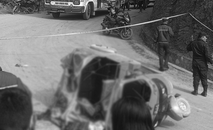 टिपरको ठक्करले बाबु- छोराको एकसाथ मृत्यू