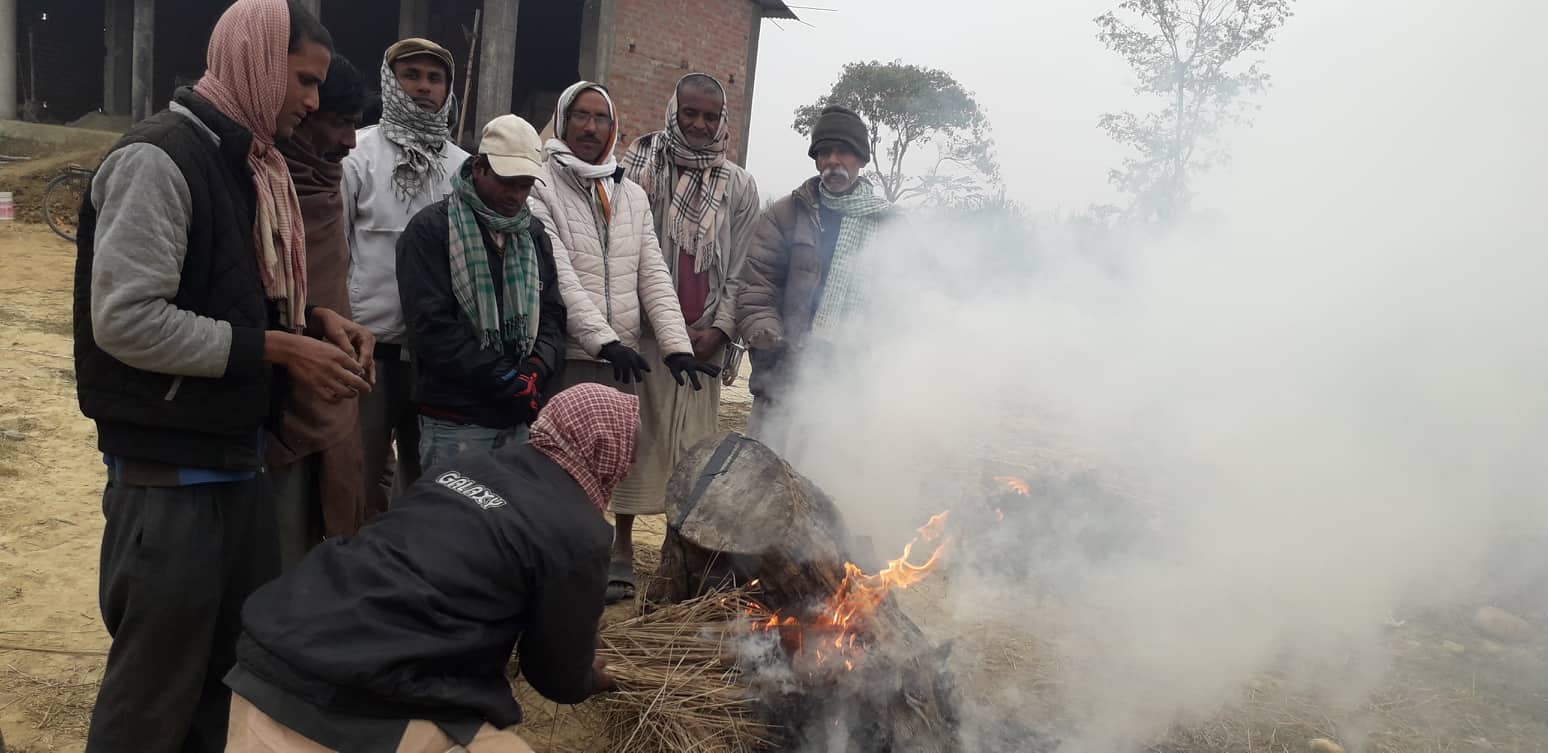 नेपालमा पश्चिमी वायुको प्रभाव : तराईमा शीतलहर, हिमालमा हिमपात !