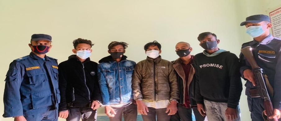 गोलबजार छुरा काण्डः दलितको ज्यान लिने यि ५ यूवक पक्राउ परे