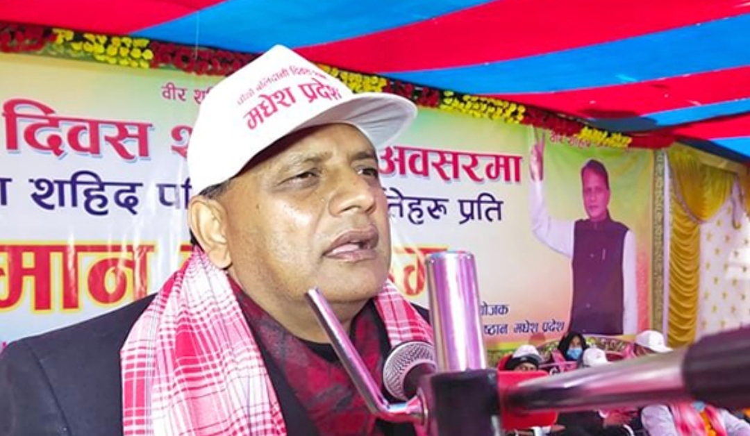 मधेस प्रदेश र मधेस सरकारको चाहना पुरा भयो : मुख्यमन्त्री राउत