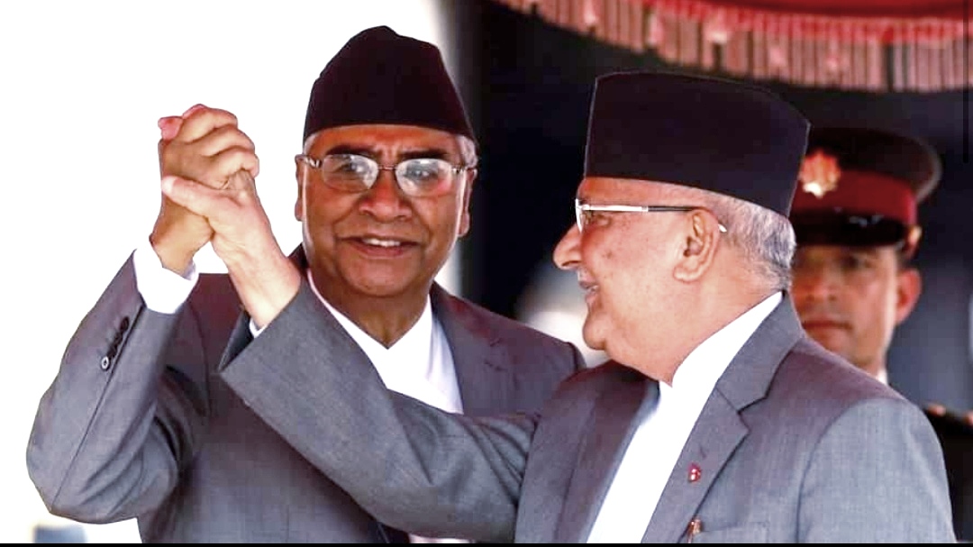 एमसीसी लफडा : ओलीसँग हात मिलाउन देउवा तयार !