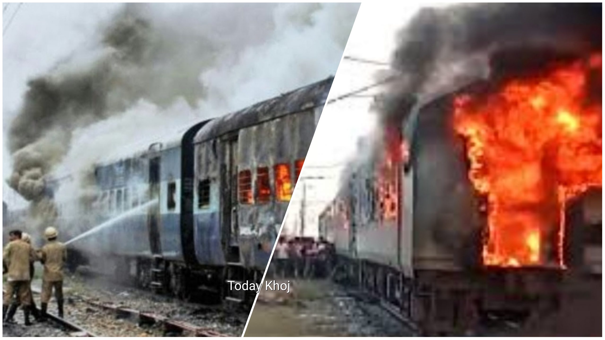 कर्मचारी भर्नामा मनपरी गरेको भन्दै ट्रेनमा आगजनी