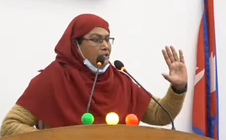 वीरगञ्जलाई राजधानी नबनाए प्रदेशबाटै अलग हुने जसपाकै साँसद बेगमको धम्की