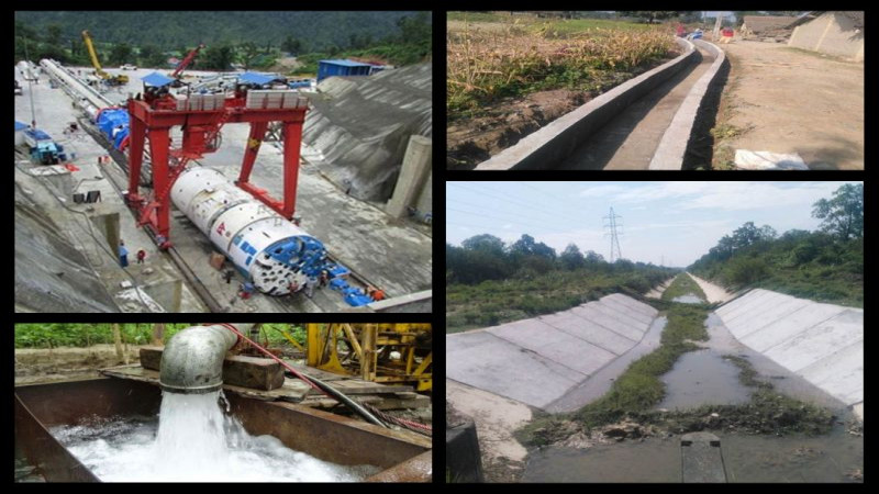 मधेसको मुहार फेर्ने दुई सिंचाई आयोजनाको काम धमाधम