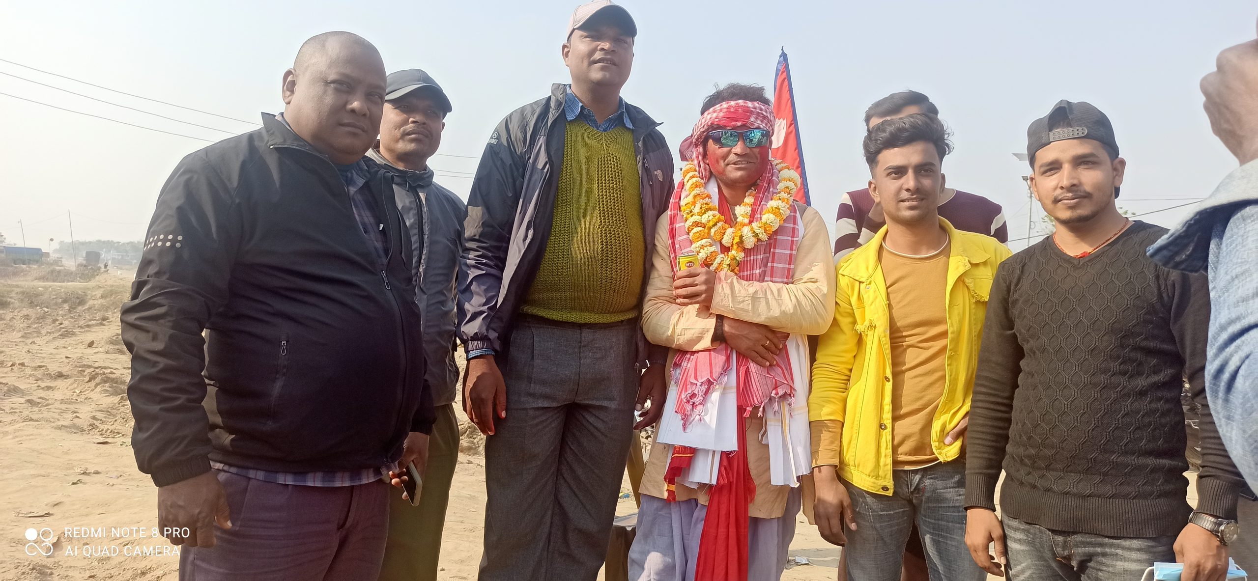 मधेस : उल्टो पैदल यात्रीलाई जागरण अभियानको स्वागत
