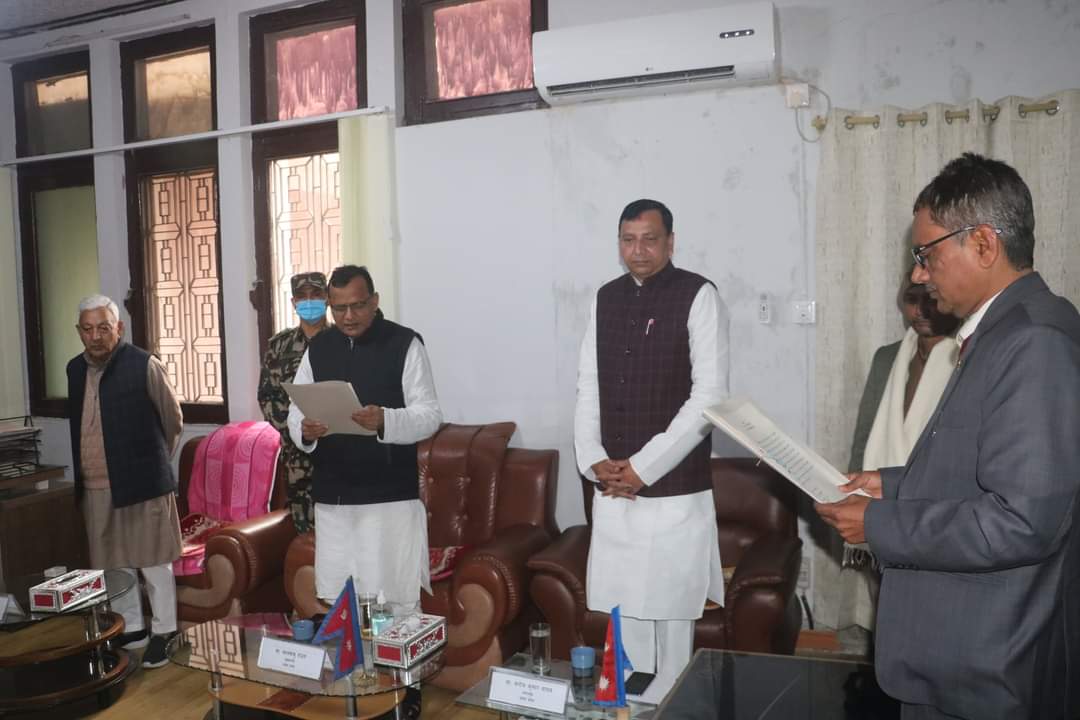 मधेस प्रदेश : नेकपा एसका यादव राज्यमन्त्री बने