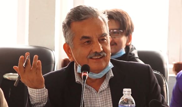 एमसीसी नलिँदा नेपालकाे अर्थतन्त्रमा संकट आउन सक्छ : सुरेन्द्र पाण्डे