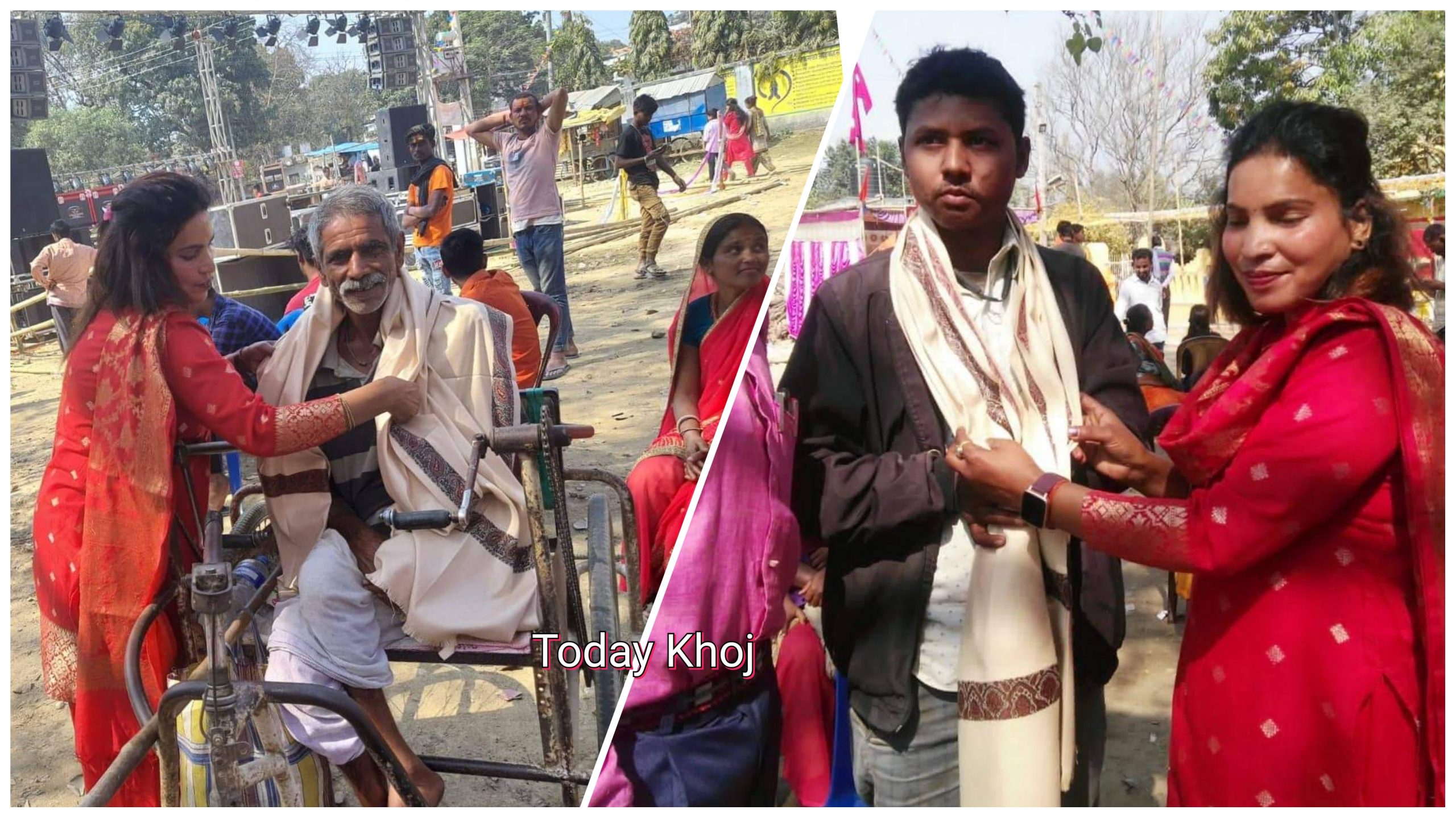 महाशिवरात्रीको अवसरमा अशक्तलाई सम्मान