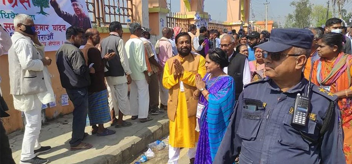 धनुषा कांग्रेस निर्वाचनः सभापतिका लागि दोस्रो चरणको मतदान सुरु