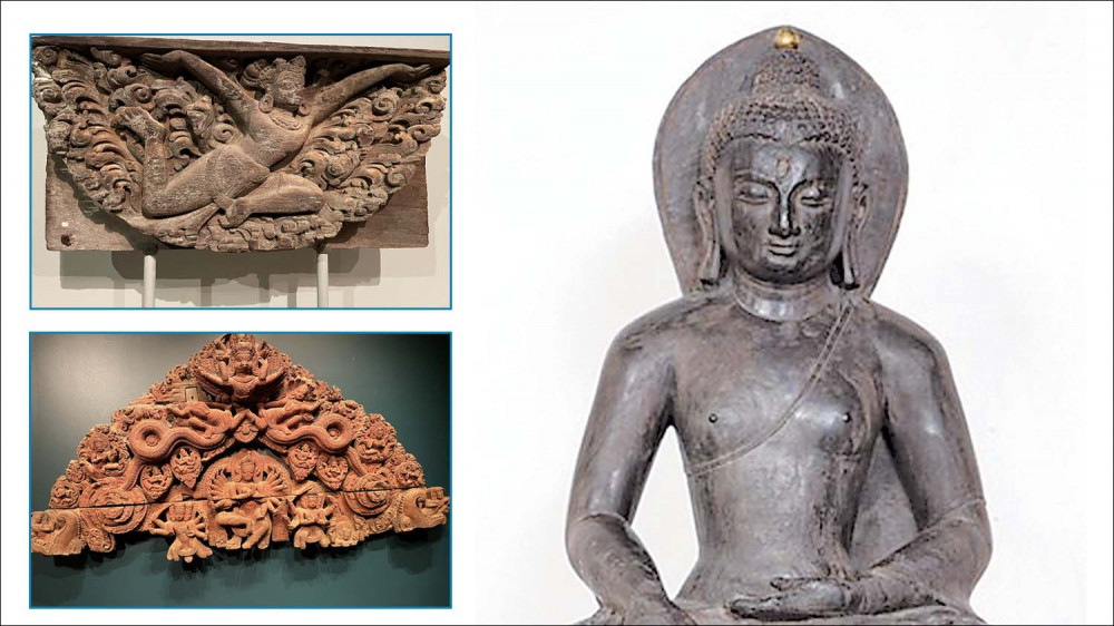 न्युयोर्कमा भेटिएका ७ सय वर्ष पुराना तीन सम्पदा काठमाडौं ल्याइयो