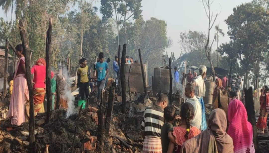 सप्तरीमा आगलागी : ८ वर्षीय बालकको मृत्यु