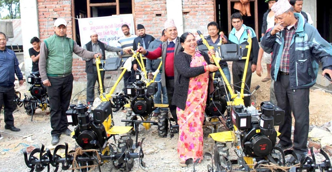 किसानका लागि मिनी टिलर किन्दा साढे ४३ लाख भ्रष्टाचार