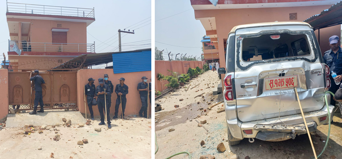 सिरहाको लक्ष्मीपुरमा खसेको भन्दा बढी मत भेटिएपछि तोडफोड, अवस्था तनावग्रस्त !