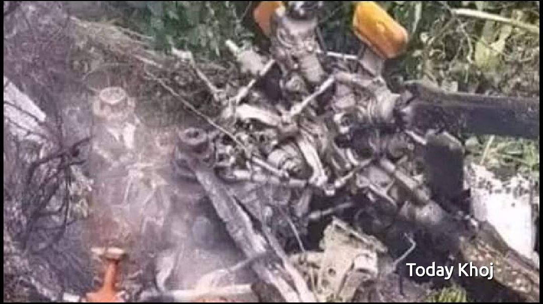 Breaking- सम्पर्क विहिन विमान घाँसामा दुर्घटनाग्रस्त अवस्थामा भेटियो