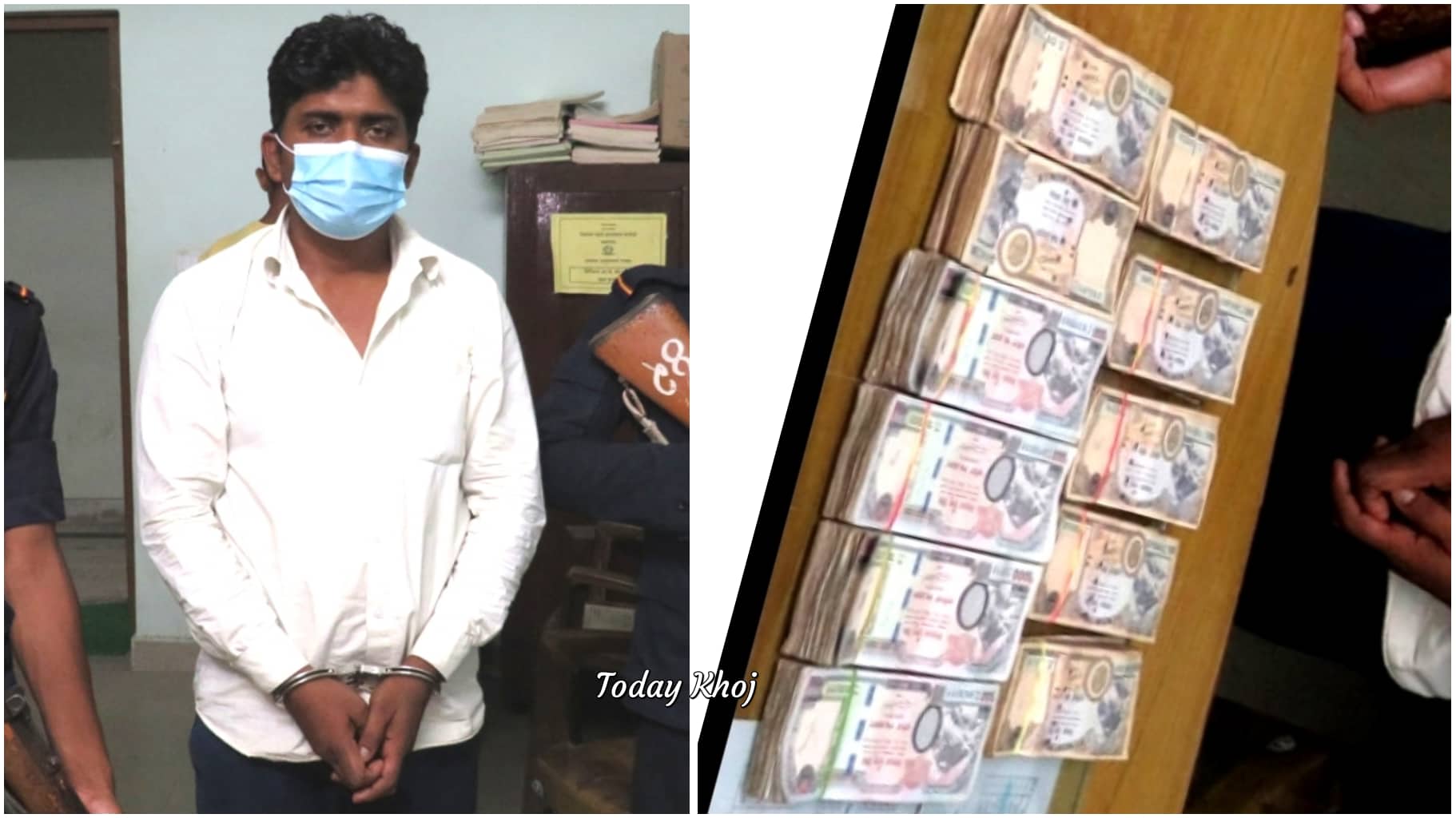 मधेसबाट स्रोत नखुलेको यतिधेरै रुपैयाँसहित पक्राउ परे महतो