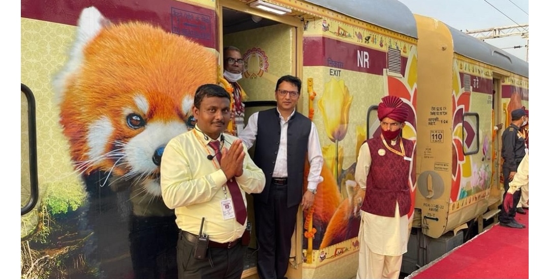 नयाँ दिल्लीबाट छुट्यो रामायण सर्किट जोड्ने रेल, ९ गते जनकपुरधाम आइपुग्ने