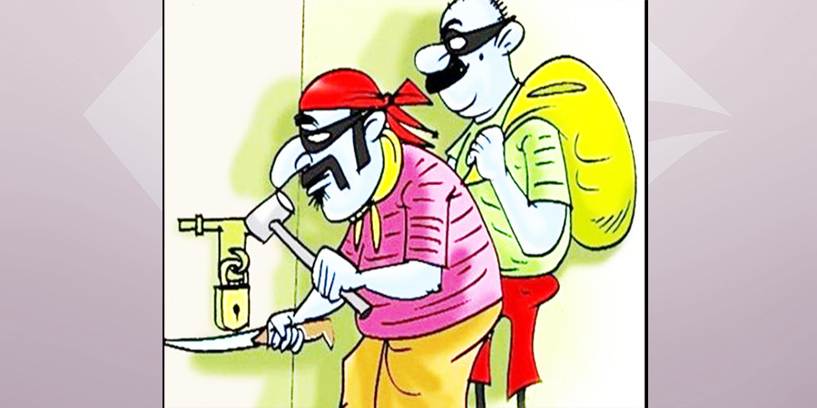मधेसको निजगढमा घरको ढोका फोरेर २५ तोला सुन चोरी, प्रहरीले केहि गर्न सकेनन्
