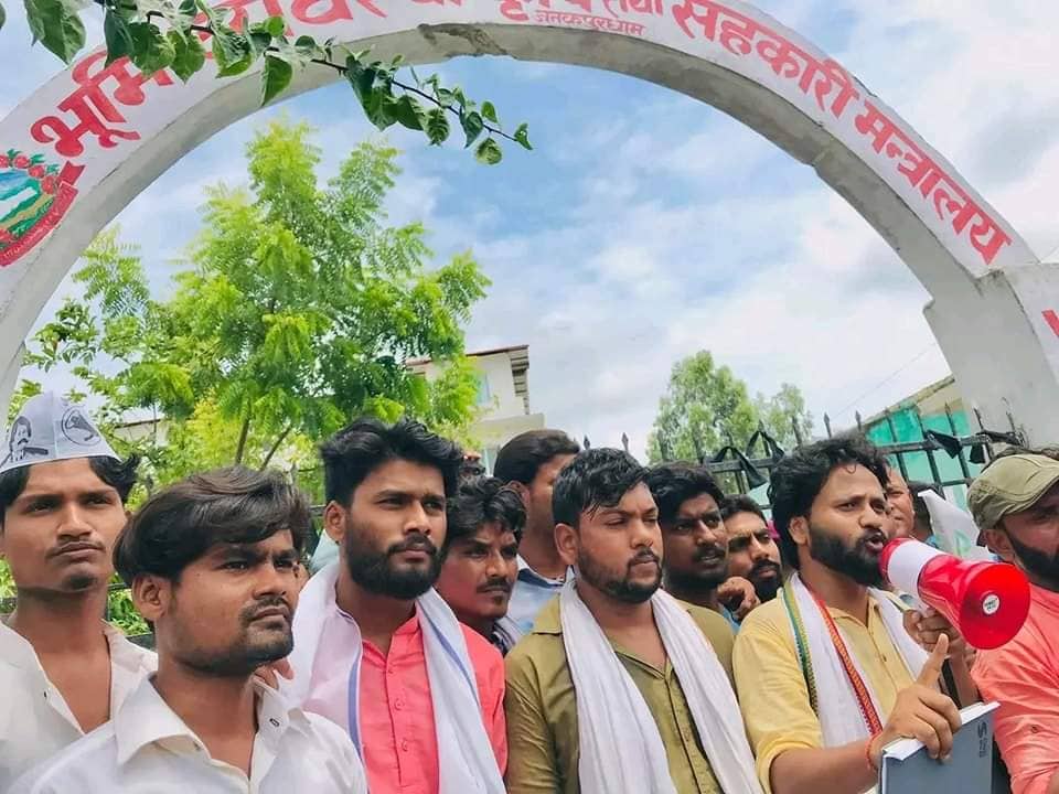जनमतको किसान आन्दोलन, मधेसको कृषि मन्त्रालयमा तालाबन्दी
