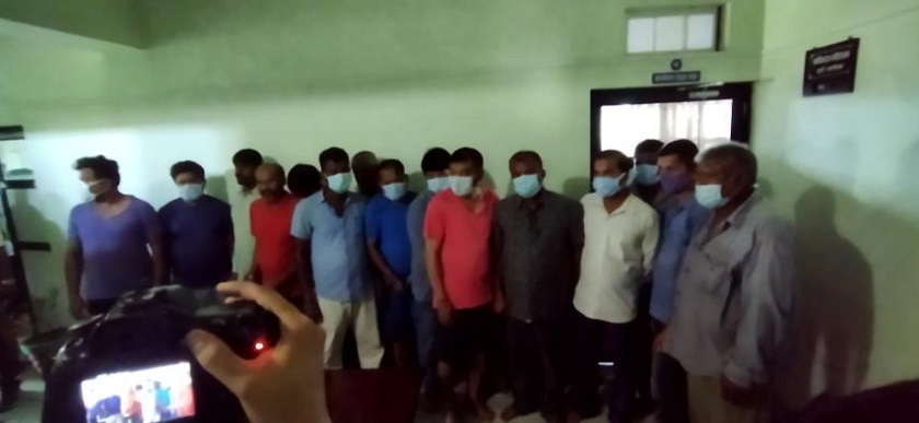 Breaking- युरेनियम जस्तो देखिने पदार्थसहित १५ जना पक्राउ