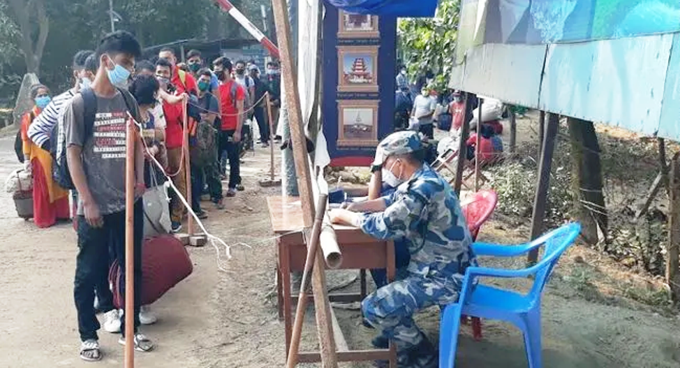 भारतबाट नेपाल भित्रिने १० प्रतिशतमा कोरोना