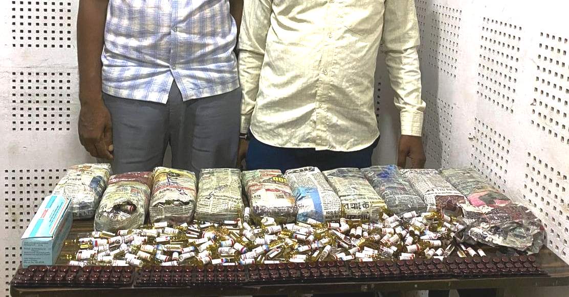 मधेसः २१ सय थान लागुऔषध सहित मिश्रा र कुशवाहा पक्राउ