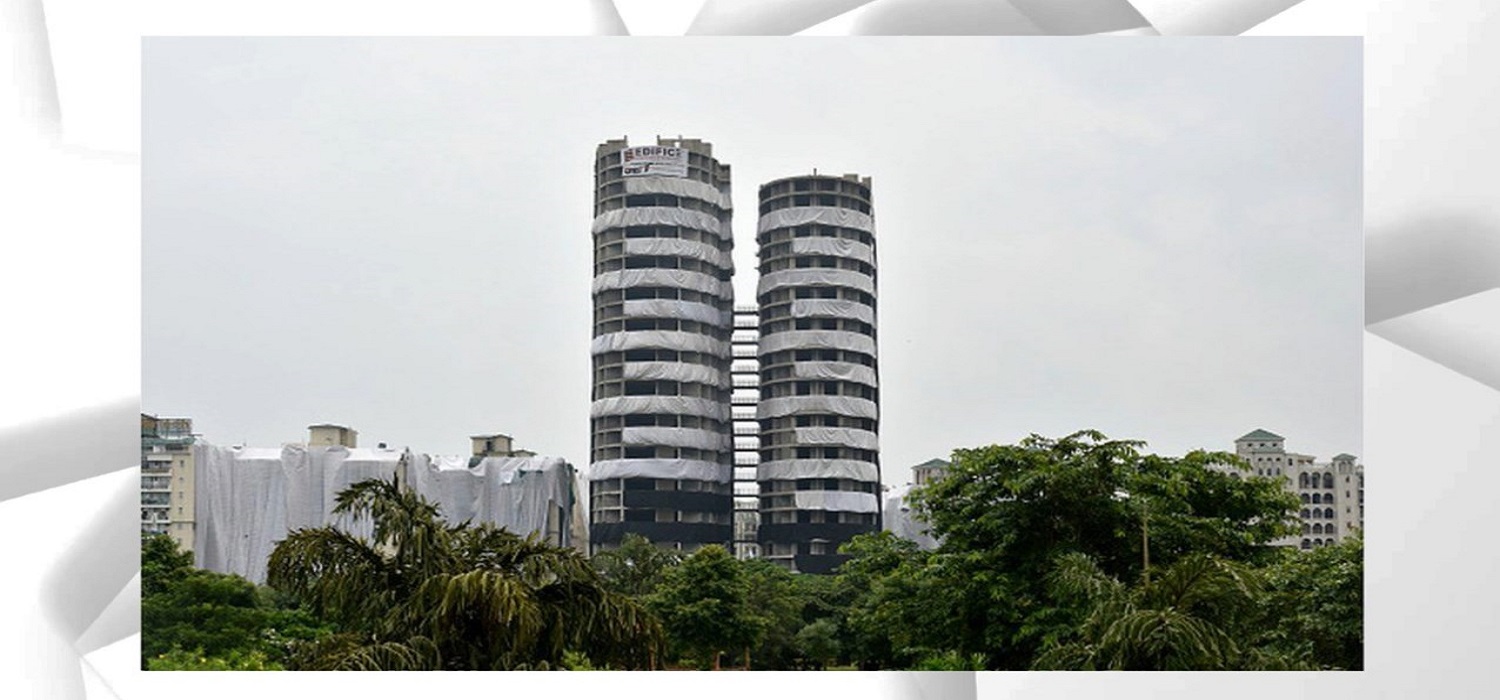 आचारसंहिता विपरित बनेका २ वटा ४० तले टावर भत्काउने तयारी