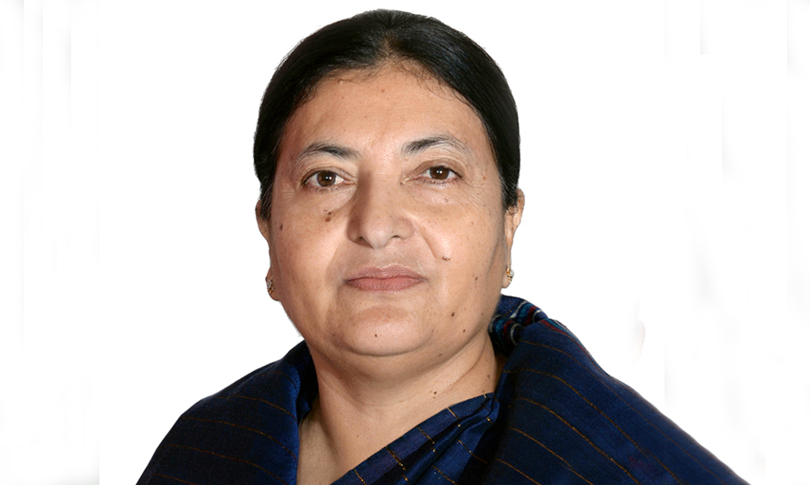 दशैंले राष्ट्रिय एकता थप सुदृढ बनाउँछ : राष्ट्रपति भण्डारी