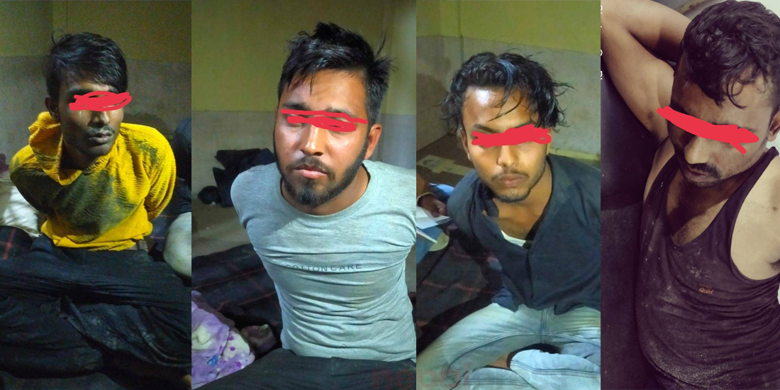 इन्सपेक्टर साहको सफलताः सर्लाहीको सहकारी कर्मचारीमाथि गोली हान्ने ४ जना पक्राउ