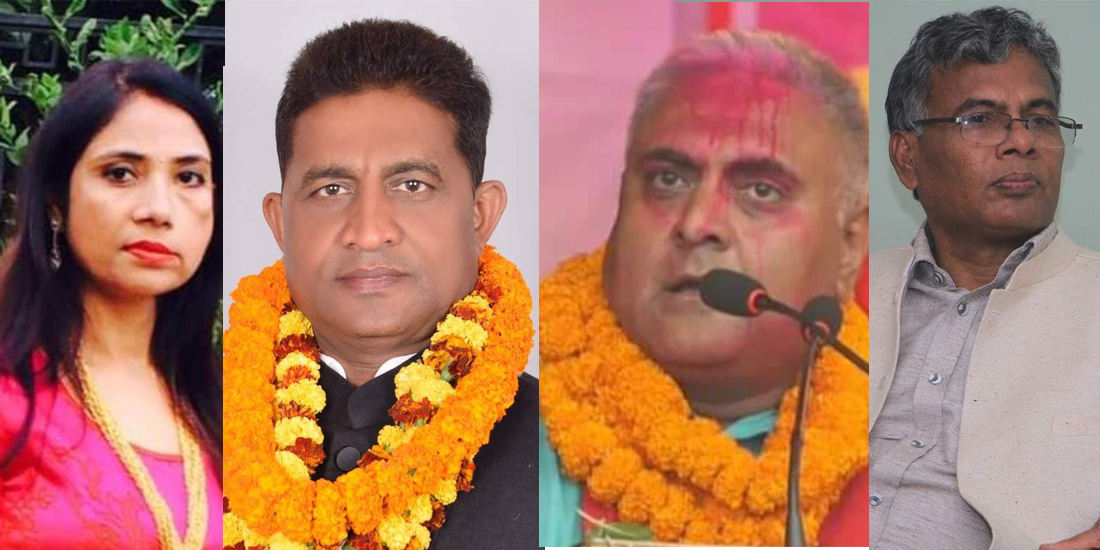 धनुषा: एमालेका महासेठ दम्पती अगाडि, अरगरिया झिनो मतले पछि परे, मातृका पनि संकटमा