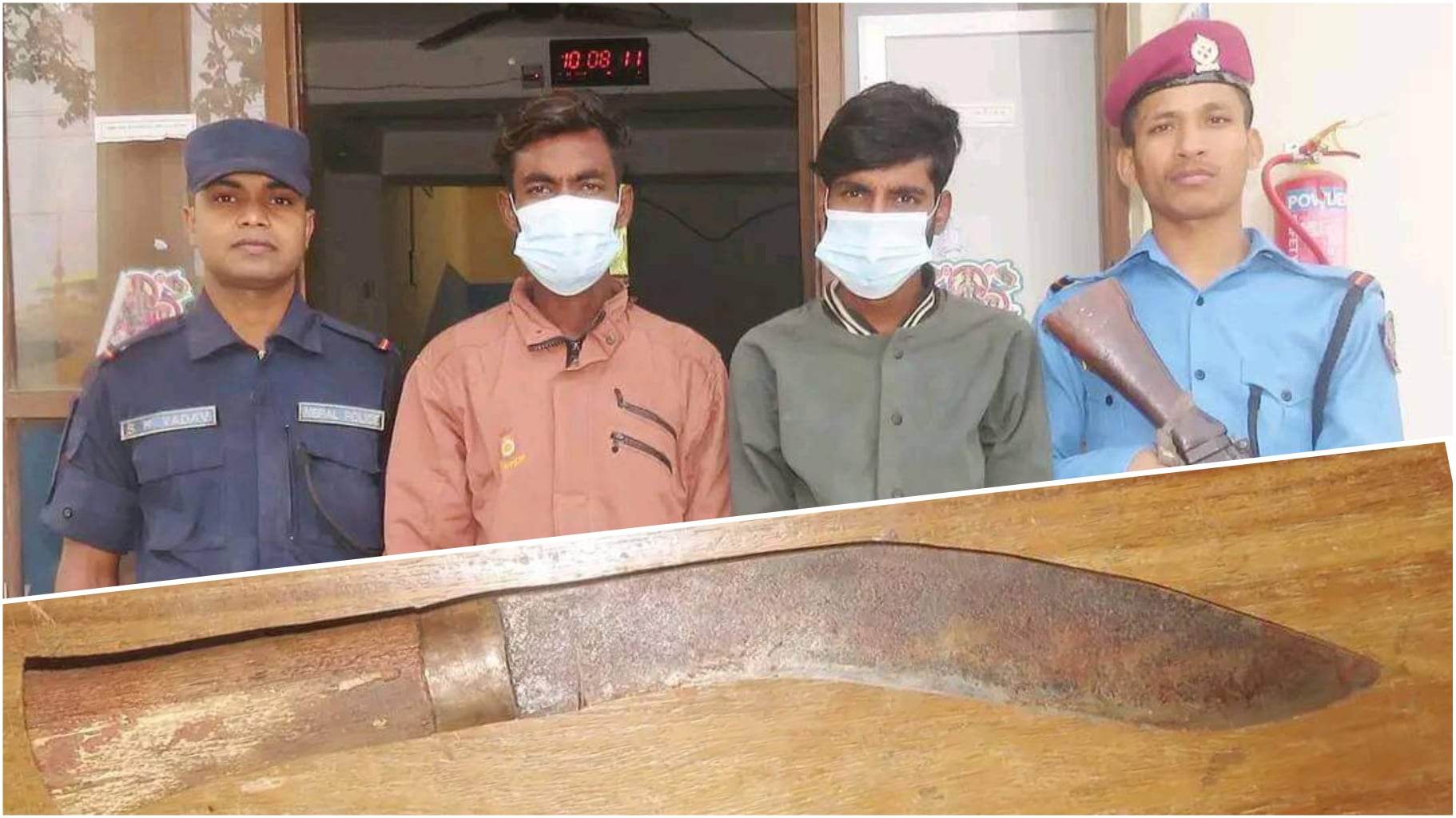 सिरहामा महिलाको हत्या आरोपमा यी २ युवक पक्राउ