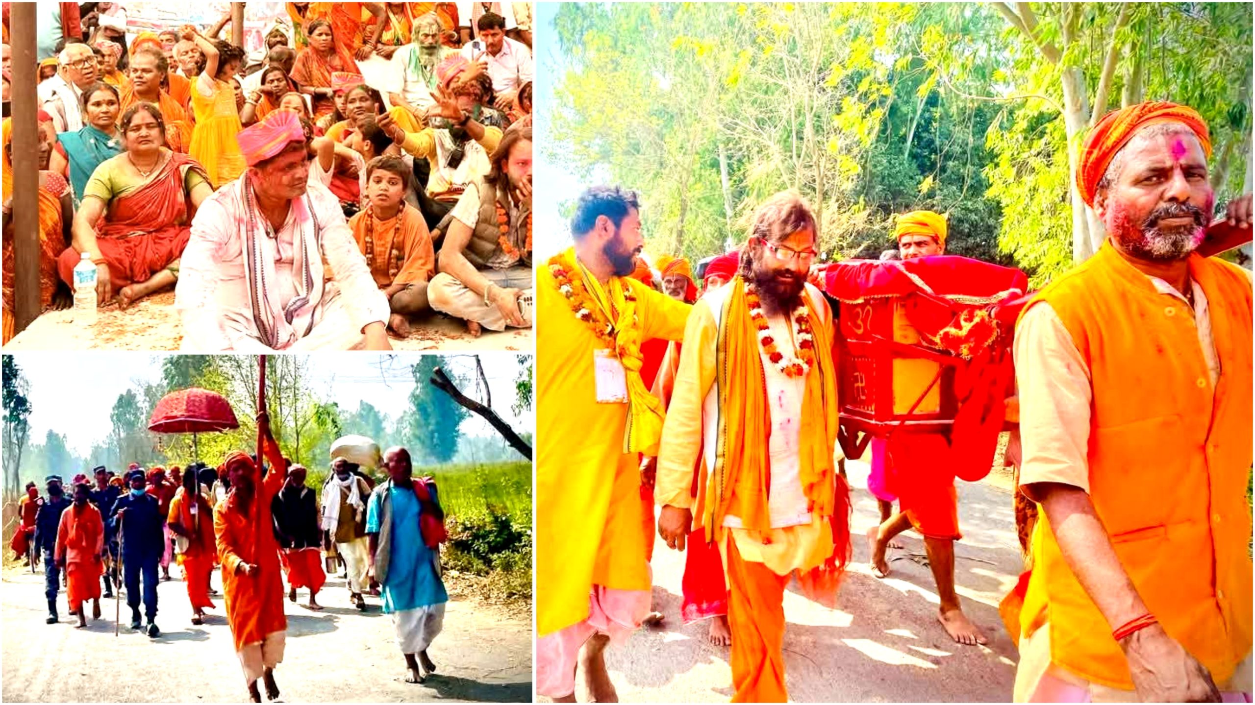 मिथिला मध्यमा परिक्रमाः गुञ्जदै होरी गीत, रङ्गिदै माटो